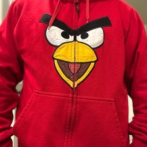 Red Character Graphic Men's Jacket